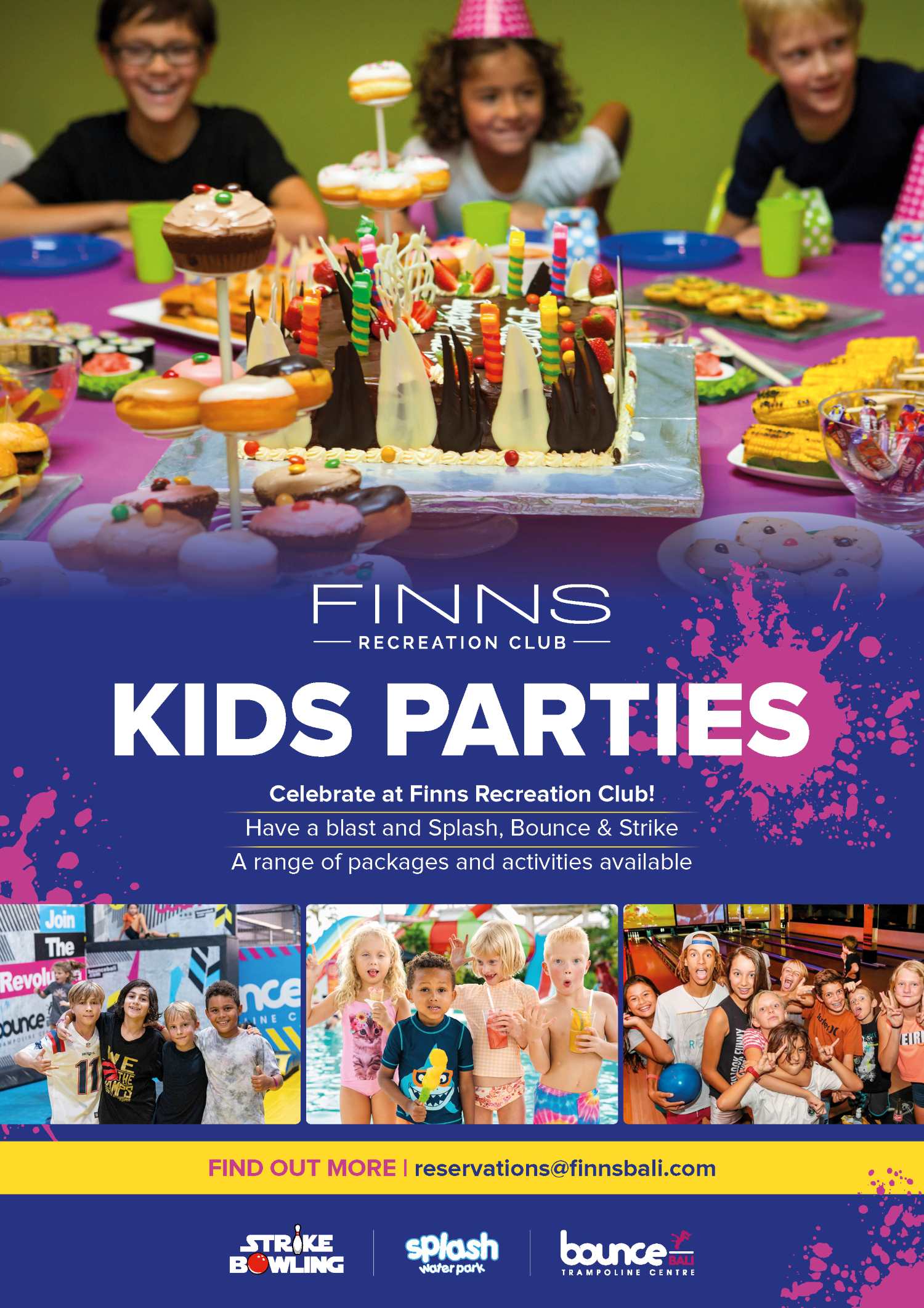 KIDS PARTIES FINNS Recreation Club