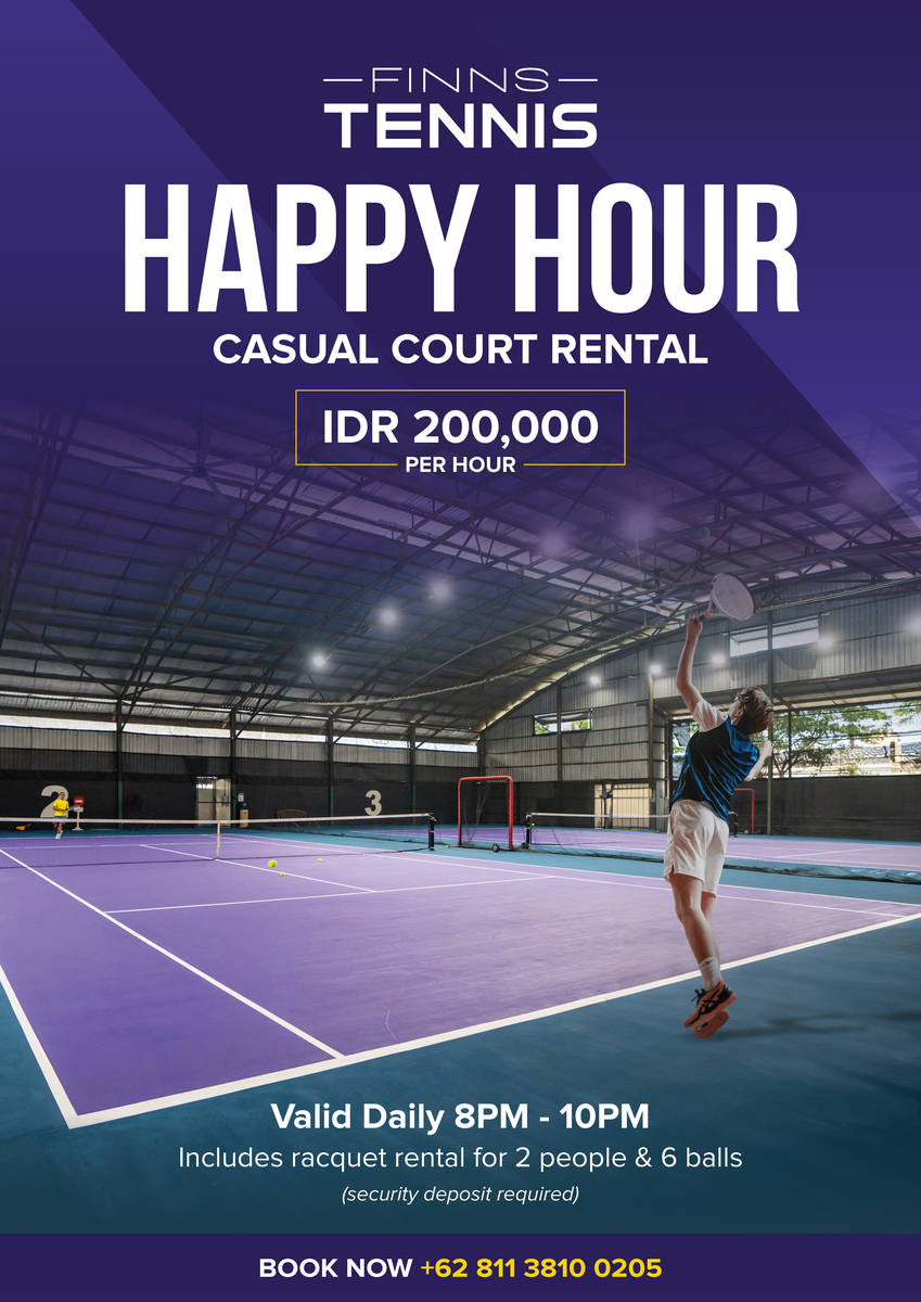 TENNIS HAPPY HOUR