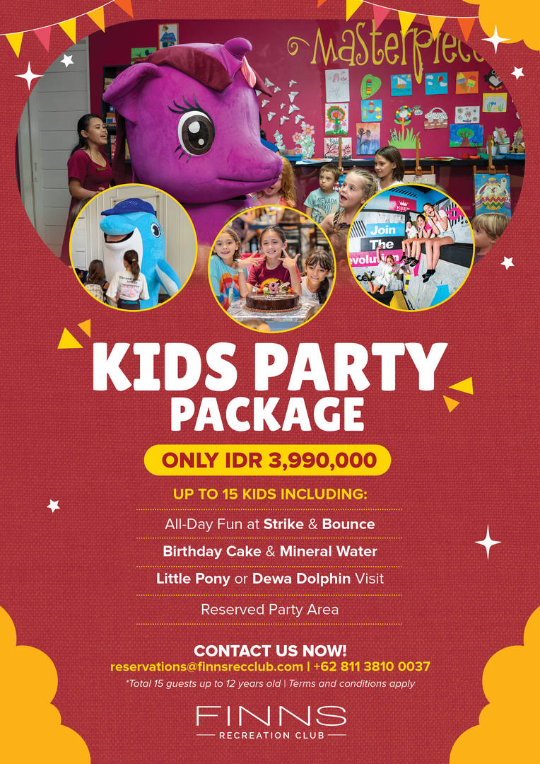 KIDS PARTY PACKAGE