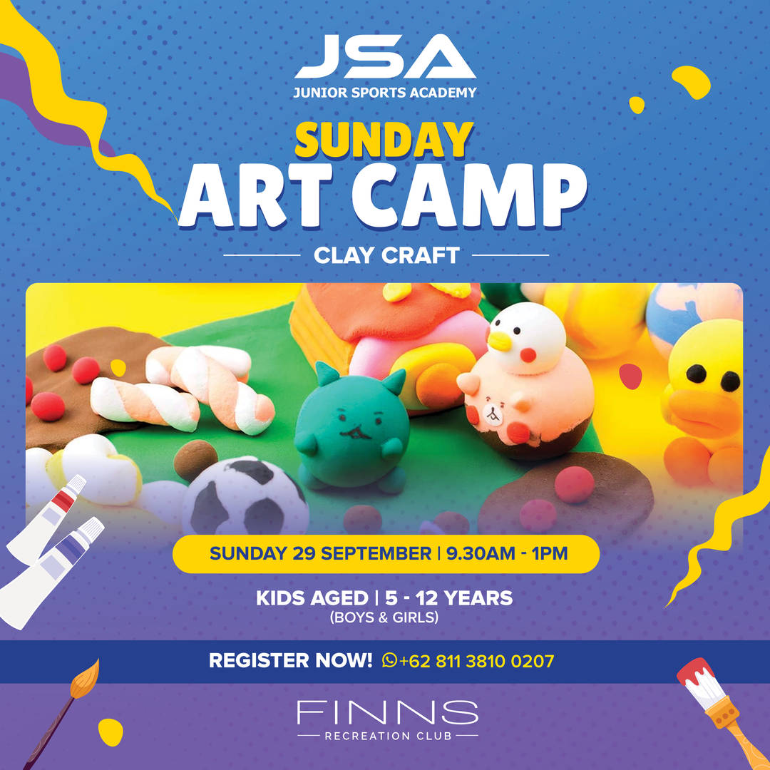 2024.9.9 WEEKEND ART CAMP - CLAY CRAFT-POST